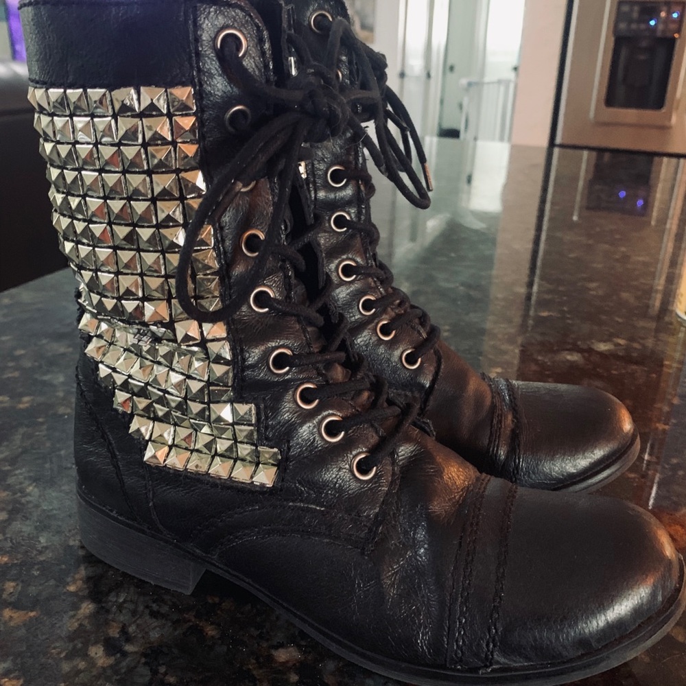 Steve Madden Combat Boots